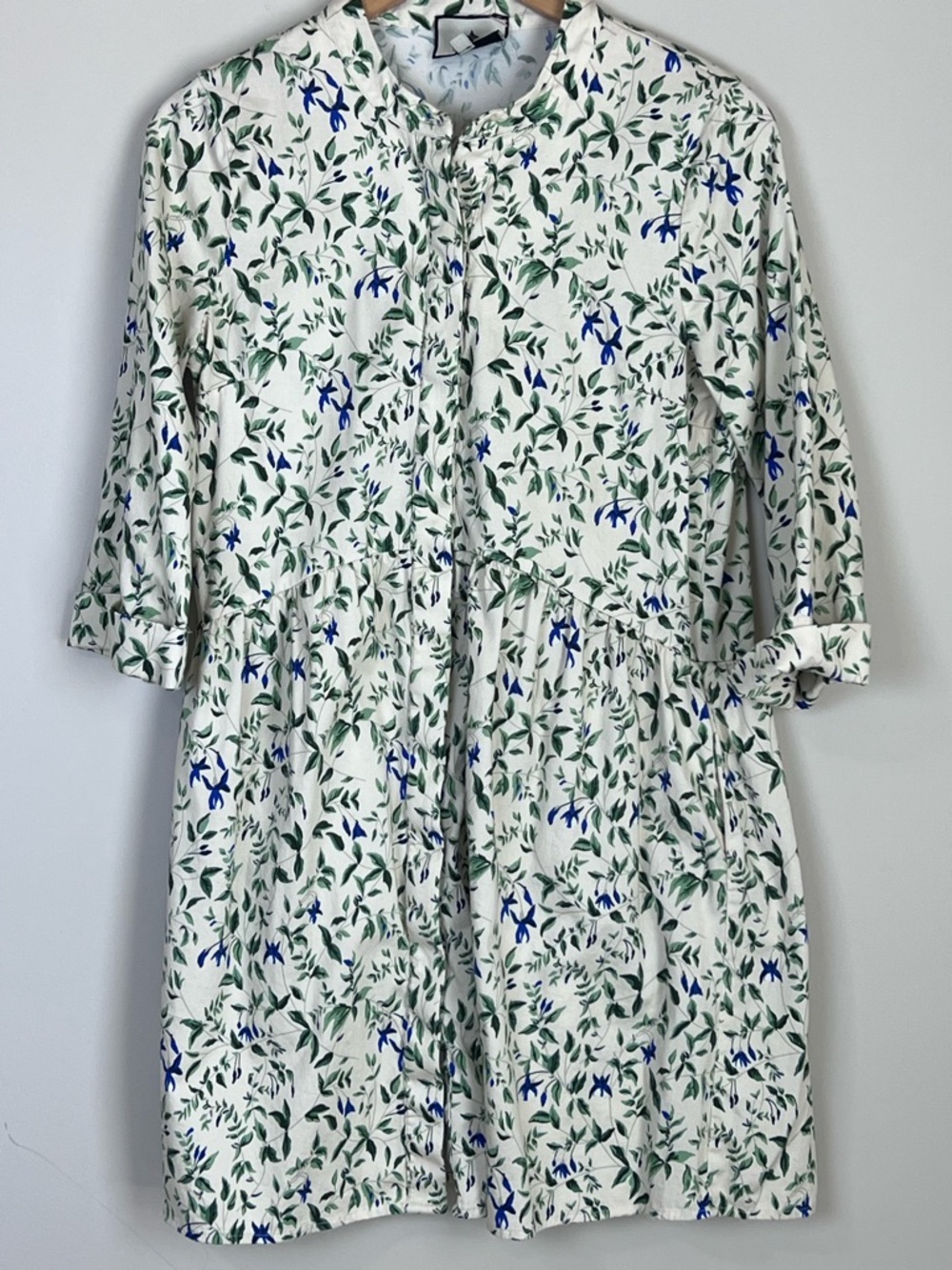 Tuckernuck Floral Shirt Dress Womens Small